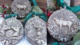 Handmade Rustic Christmas Crafts  Air Dry Clay Ideas