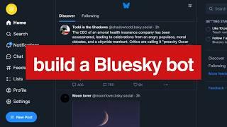 How to build a simple BLUESKY posting bot