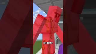 who's this guy thinks he is  #minecraft #f #gaming