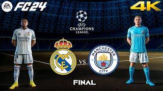 FC 24 - Real Madrid vs. Manchester City | UEFA Champions League Final | 4K