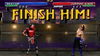 MORTAL KOMBAT PROJECT ALL FATALITIES ON JOHNNY CAGE and stage fatalities