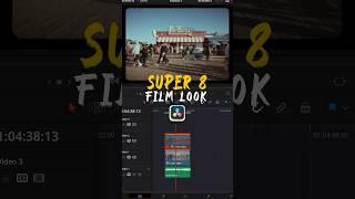 Super 8 film look in DaVinci Resolve