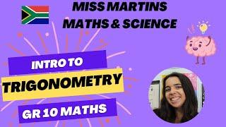 Trigonometry Grade 10: Introduction to trig