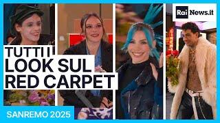 Sanremo2025: tutti i look sul red carpet