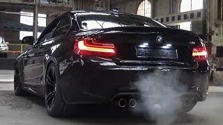 BMW M2 - Brutal Revs & Backfire Exhaust Sounds!