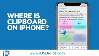 Where is Clipboard on iPhone? 2 Methods to Find Clipboard