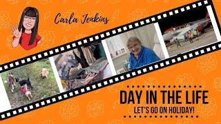 VERY BUSY DAY IN THE LIFE - Let's do ALL the things and then go on holiday! | CARLA JENKINS