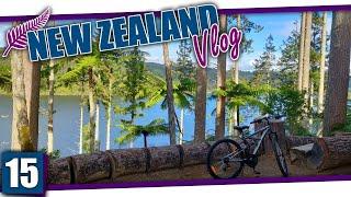 Rotorua mountain bike riding - New Zealand Vlog