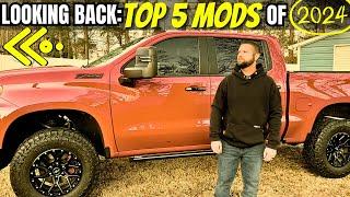 Top 5 Silverado Mods I Installed in 2024 | #1 is a MUST!