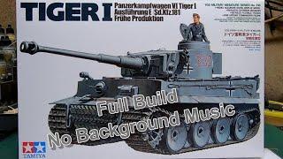 Tamiya 1/35  Tiger 1 'Early Production' Tank..Plastic Kit Build And Review.