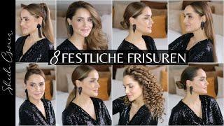 8 Frisuren für jeden Anlass | Immer den perfekten Look | Festlich & für den Alltag | Sheila Gomez