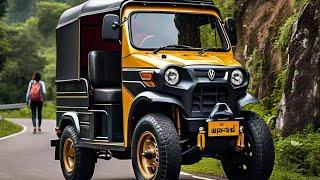 Bajaj RE Auto Rickshaw 2025 - First Look & Features Review!"