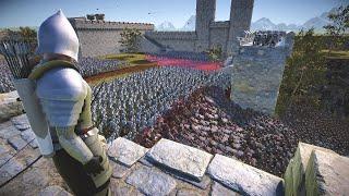 Can Gondor's Troops Defend Castle From 160,000 Isengard Orcs - UEBS 2