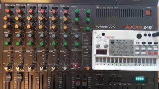 Analog Wednesday #4 Detroit Dub (Volca Sample , Portastudio 246)