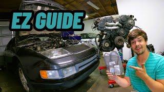 Nissan 300zx 120k Timing Belt Complete Walk-through