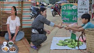 After learning the truth his stepmother brought something to visit the orphan boy and cooked for him