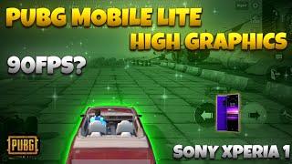 Sony Xperia 1 Pubg Mobile lite Test || High Graphics || Pubg lite Test || 90fps? || Lag? || Heat