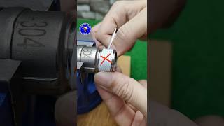 Most People Don’t Know This Teflon Tape Technique! #plumbing #shorts