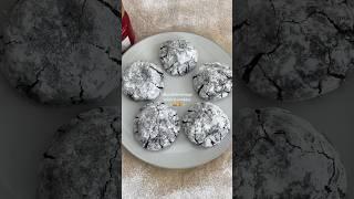 Would you try these chocolate orange crinkle cookies? #cookies #chocolateorange #orange #shorts