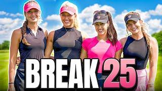 Can 4 PRO Golfers Break 25 from the Red Tees? EPIC Golf Challenge | Golf Girl Games