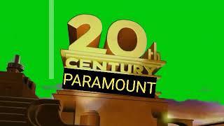 20th Century Paramount Logo Green Screen