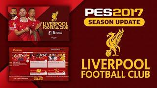 PES 2017 | Liverpool Football Club Menu Graphic 2025 - Compatible With All Patches