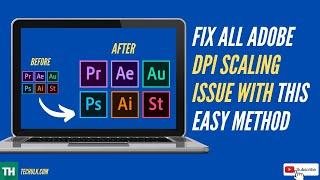 How to Fix Adobe Small Screen Display On High Resolution Monitors | Easiest Fix 2020