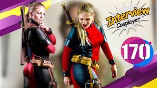 I started to cosplay over five years ago and My favorite cosplay is Lady Deadpool