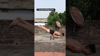 Let's try this types of handstand pushups #shorts #viralshorts #ytviral #try