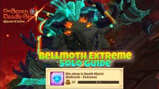 7DS Bellmoth Extreme Solo Guide/Strategy/F2P - Seven Deadly Sins Grand Cross Gobal