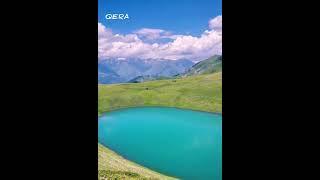 Beautiful #lake# in #Georgia# #Красивое# #озеро# в #Грузии#