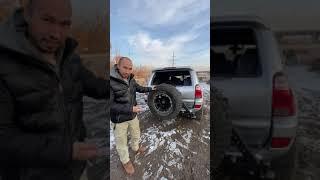 Калитка запасного колеса с креплением в фаркоп. Ver 1. off road accesories