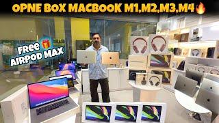 MacBook At cheapest Price Opne Box MacBooks M1 M2 M3 M4 13inch 15inch 16inch Laptop market Delhi