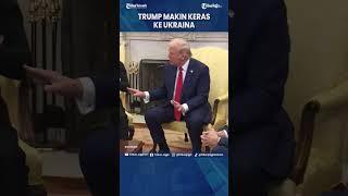 TRUMP MAKIN KERAS, DESAK UKRAINA SEGERA DAMAI DENGAN RUSIA #Shorts