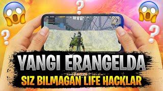 PUBG SIRLARI/YANGI ERANGELDA SIZ BILMAGAN LIFEHACKLAR