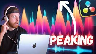 NORMALIZING!  FIX audio peaks in DaVinci Resolve (NO Fairlight)