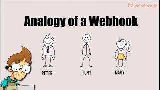 Understand the Basics | Analogy of a Webhook | We Help Code