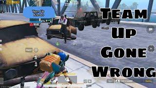 Team up gone wrong, pubg mobile India, DñG ThRaSh,