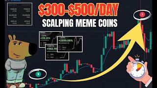 My Simple Meme Coin Scalping Strategy - Make $300-$500 Every Day (Even For Beginners!)