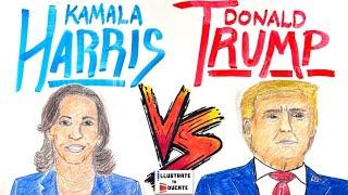 Harris Vs Trump Background, Political Careers, and Key Achievements of Kamala Harris Vs Donald Trump