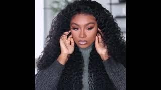 free part curly lace wig fast install #worldnewhair #lacewigs #wigtutorial