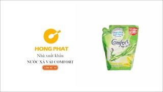 HỒNG PHÁT Nhà Xuất Khẩu: Nước xả vải Comfort một lần xả hương gió xuân túi 2.6 lít