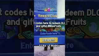 NEW CODE BLOX FRUIT! #kitsune #bloxfruits #free #code #freekitsune