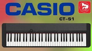 Лёгкое цифровое пианино Casio CT-S1 с функцией звук вокруг