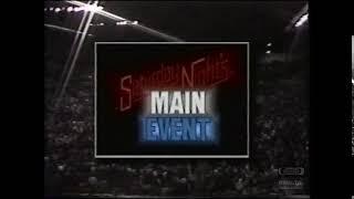 WWF Saturday Night's Main Event | Bumper | 1986