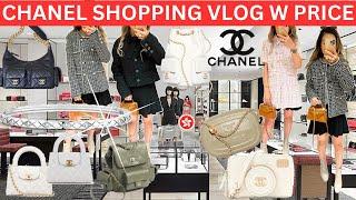 CHANEL SHOPPING VLOG W PRICE |Chanel nano kelly bag,25c hobo, coco crush bracelet, ready to wear etc