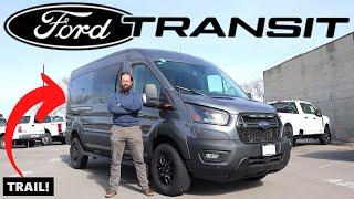 2024 Ford Transit Trail: Factory Overlanding Van!