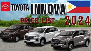 Toyota Innova Price and Specifications 2024