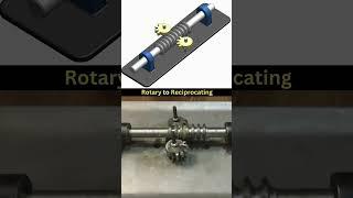 Rotary to Reciprocating Mechanism  #3ddesign #mechanical #mechanism #engineering #cad #mech #3d #yt