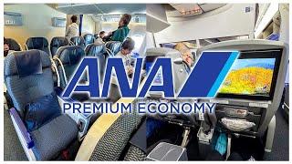 All Nippon Airways (ANA) Premium Economy Review - ORD to NRT - Boeing 777-300